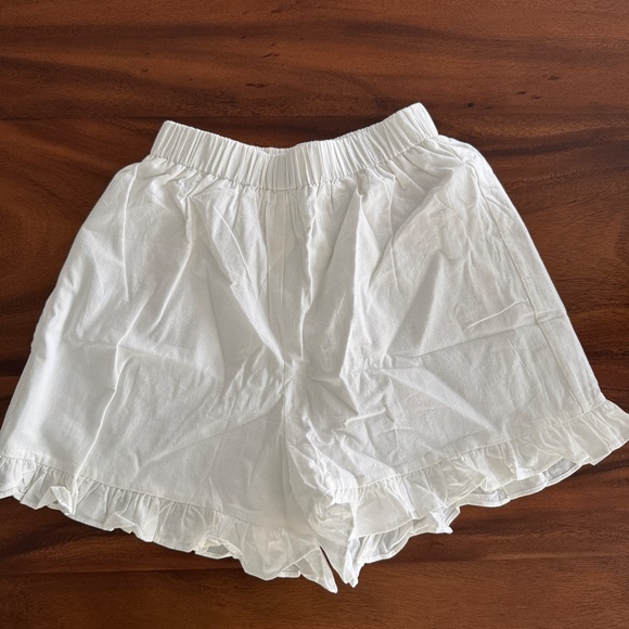 Commense Cotton Ruffle Short Set - Picture 6 of 6